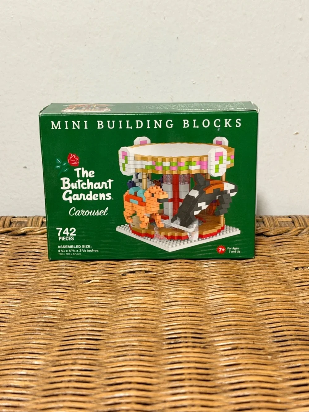 Mini Building Blocks The Butchart Gardens Carousel 742 Pieces